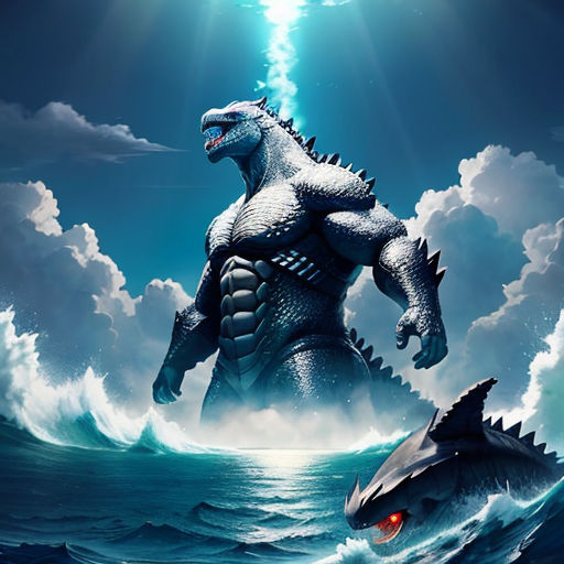 Colossal titans Godzilla earth, Godzilla