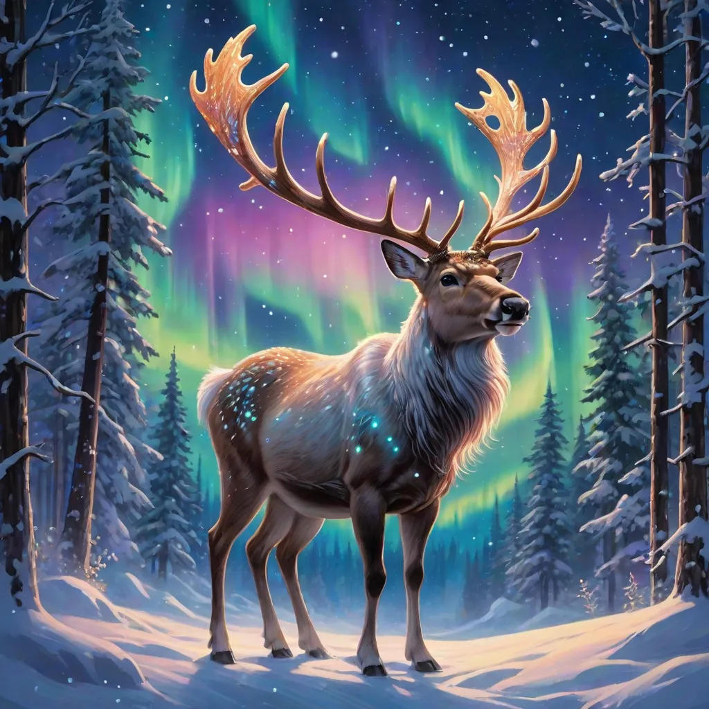 The Colorful Emotions of Sparkle: The Reindeer