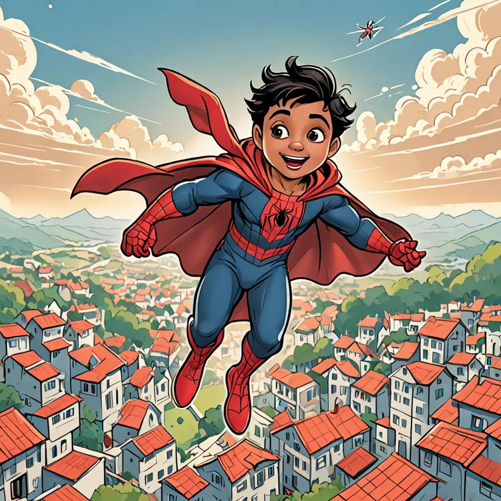 The Flying Spider Boy