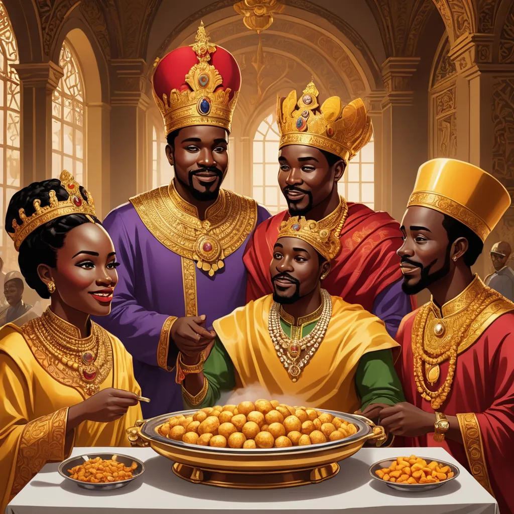 The Magical Cook of the African King