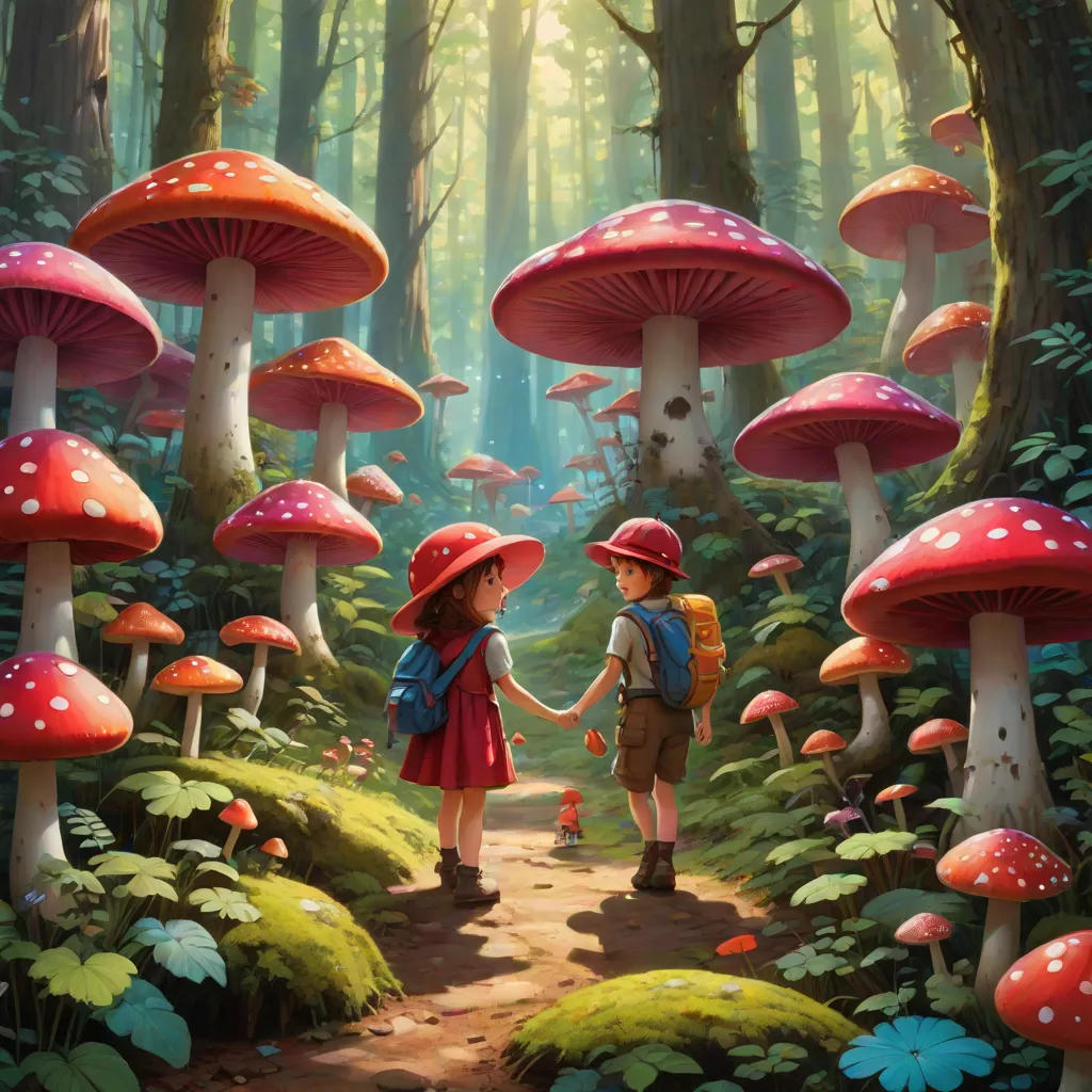The Curious Mushroom Path