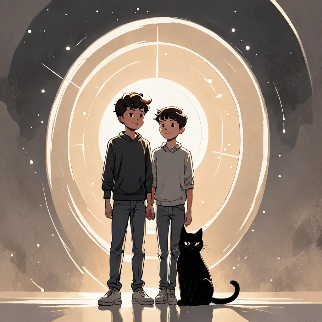 The Lucky Black Cat