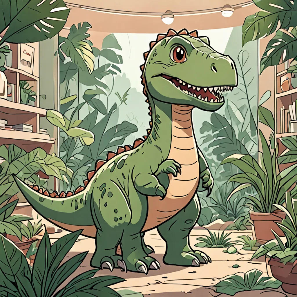 Dino Lessons: Growing Up with Mama and Papa Rex