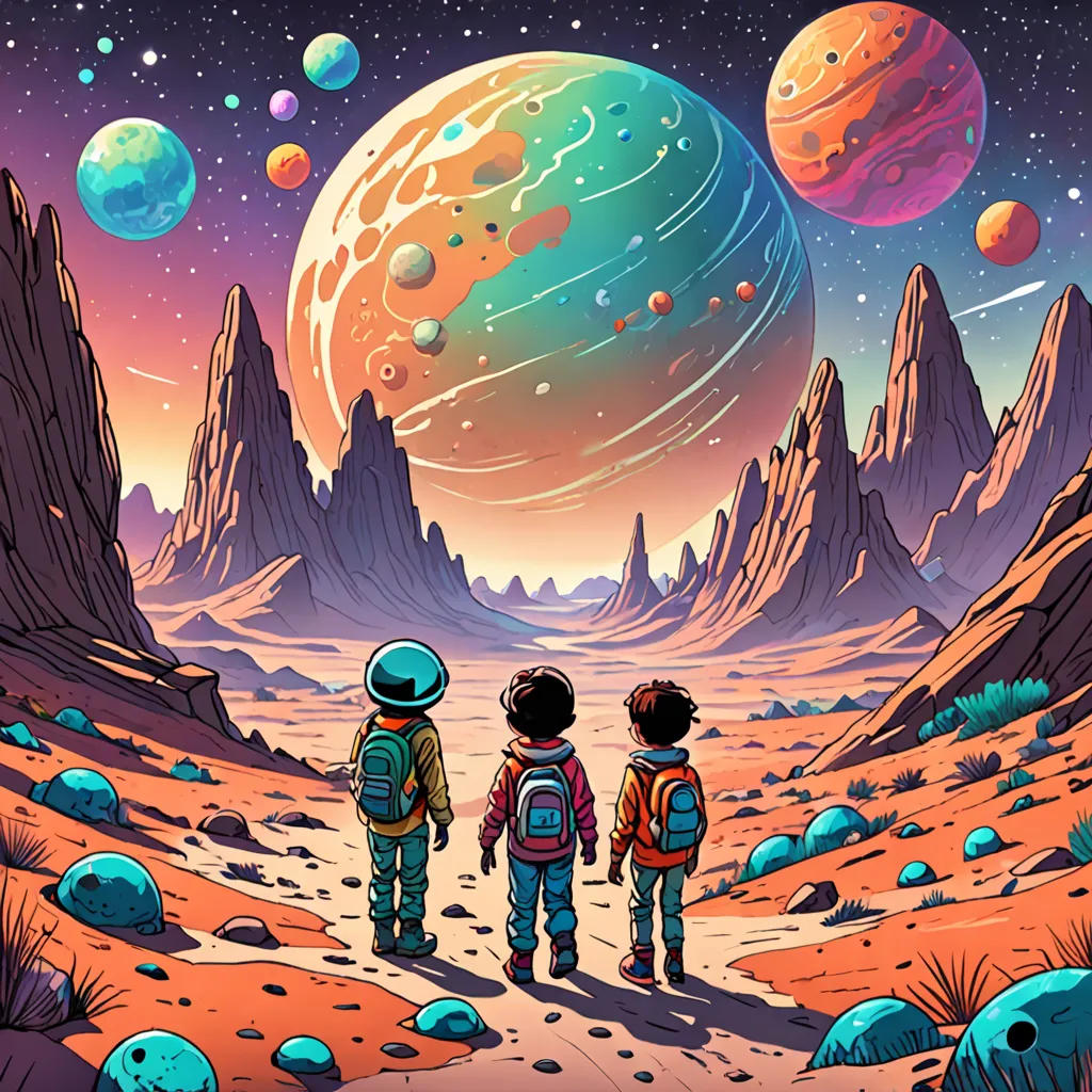 Petualangan di Planet Warna-warni