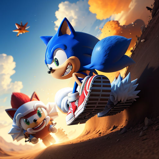 Sonic Channel Wallpaper Cover Story: Sonic & Shadow (July 2021) – Windii's  Brownie Hideout