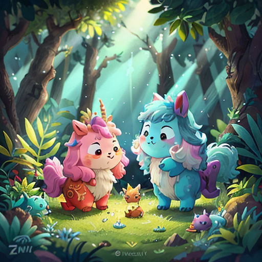 The Adventures of the Cheerful and Colorful Unicorns