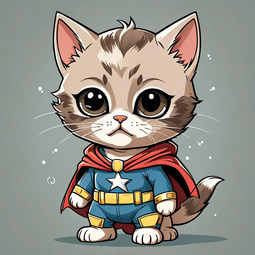 The Adventures of Whiskers the Superhero Kitten