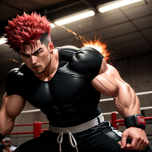 prompthunt: Live action movie, Grappler Baki character, Yujiro Hanma,  Destructive force Ultra Real Detail Cinematic 8K