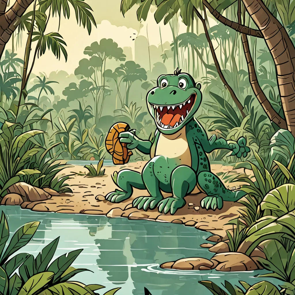 The Crocodile and the Monkey
