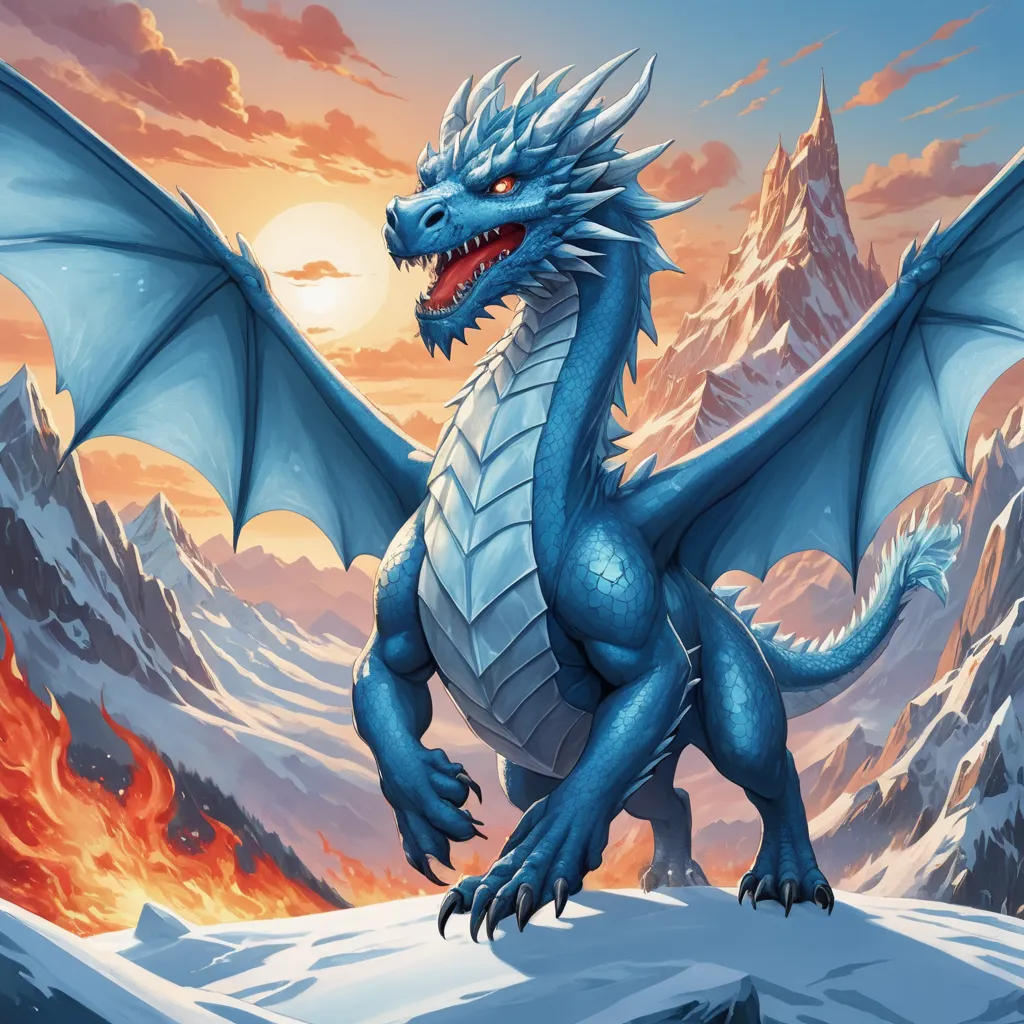 Frosty the Ice Dragon