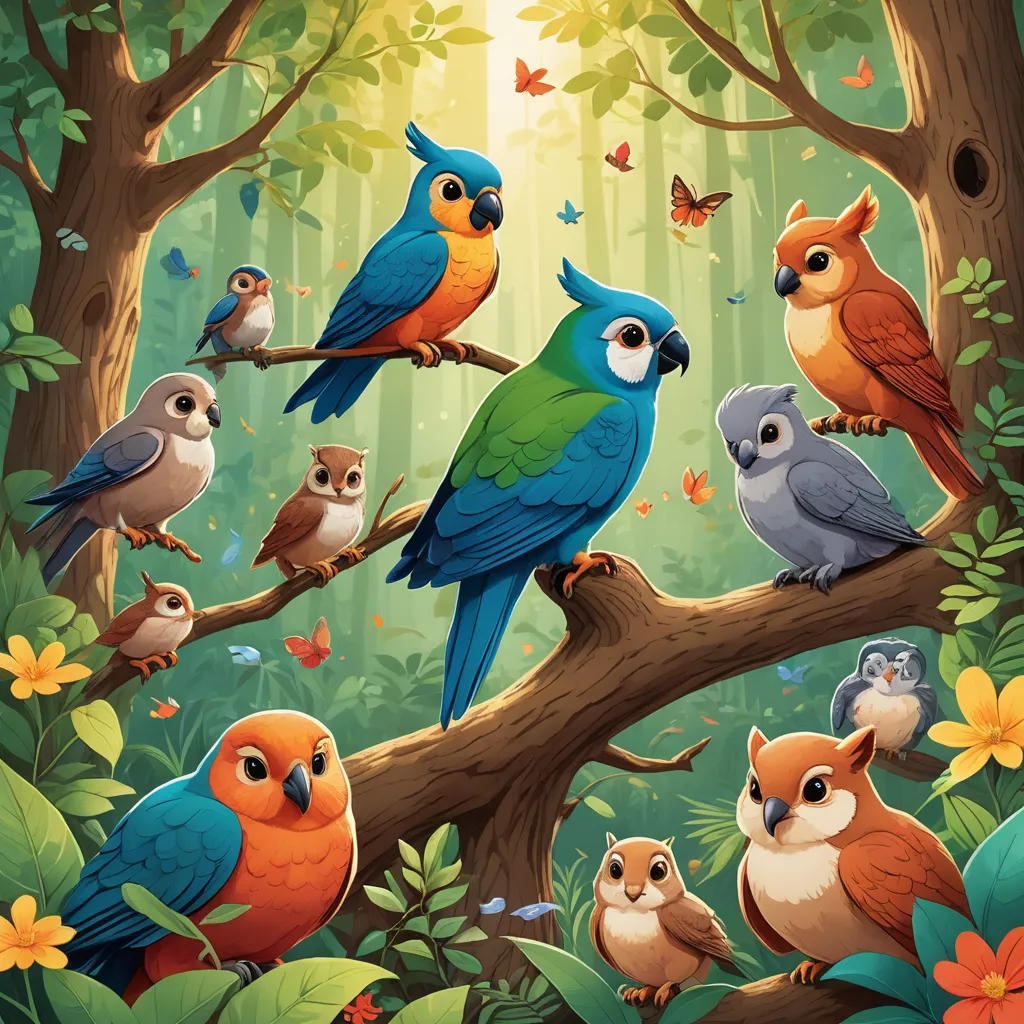 The Harmony of Feathered Friends