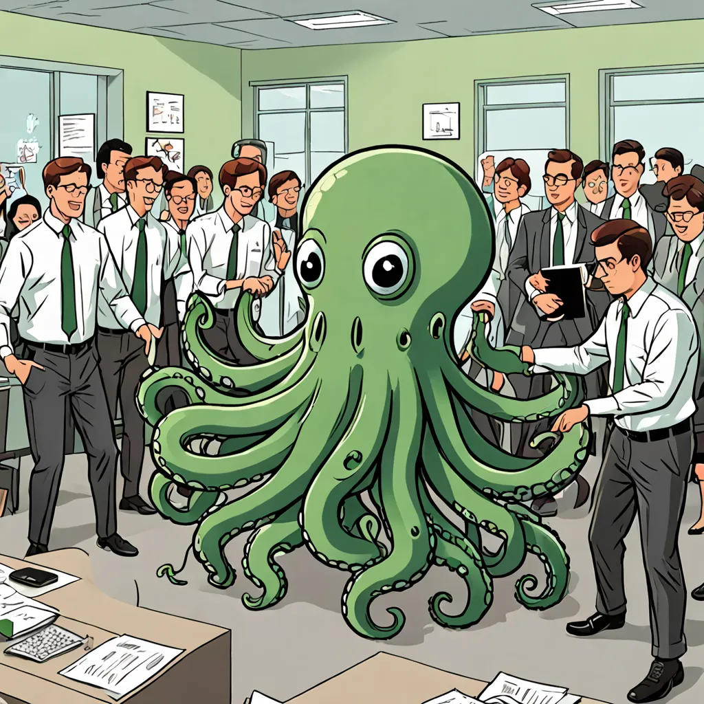 The Green Octopus's Dance