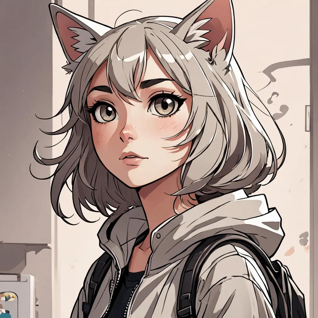 Mina the Mixel Cat Girl