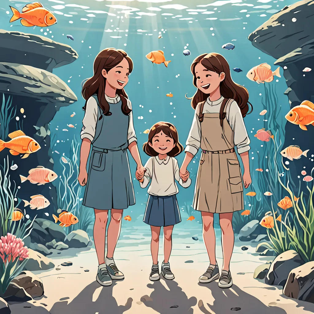 Aizah And Kinza's Adventures: A trip to the Aquarium