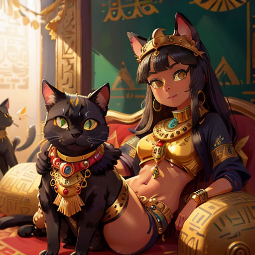 Ankha the Cleopatra Cat