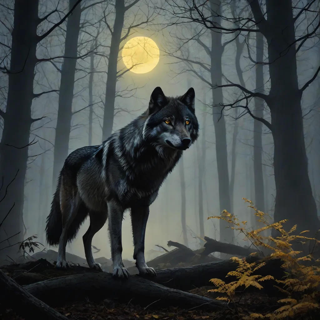 Wolf's Spooky Adventure