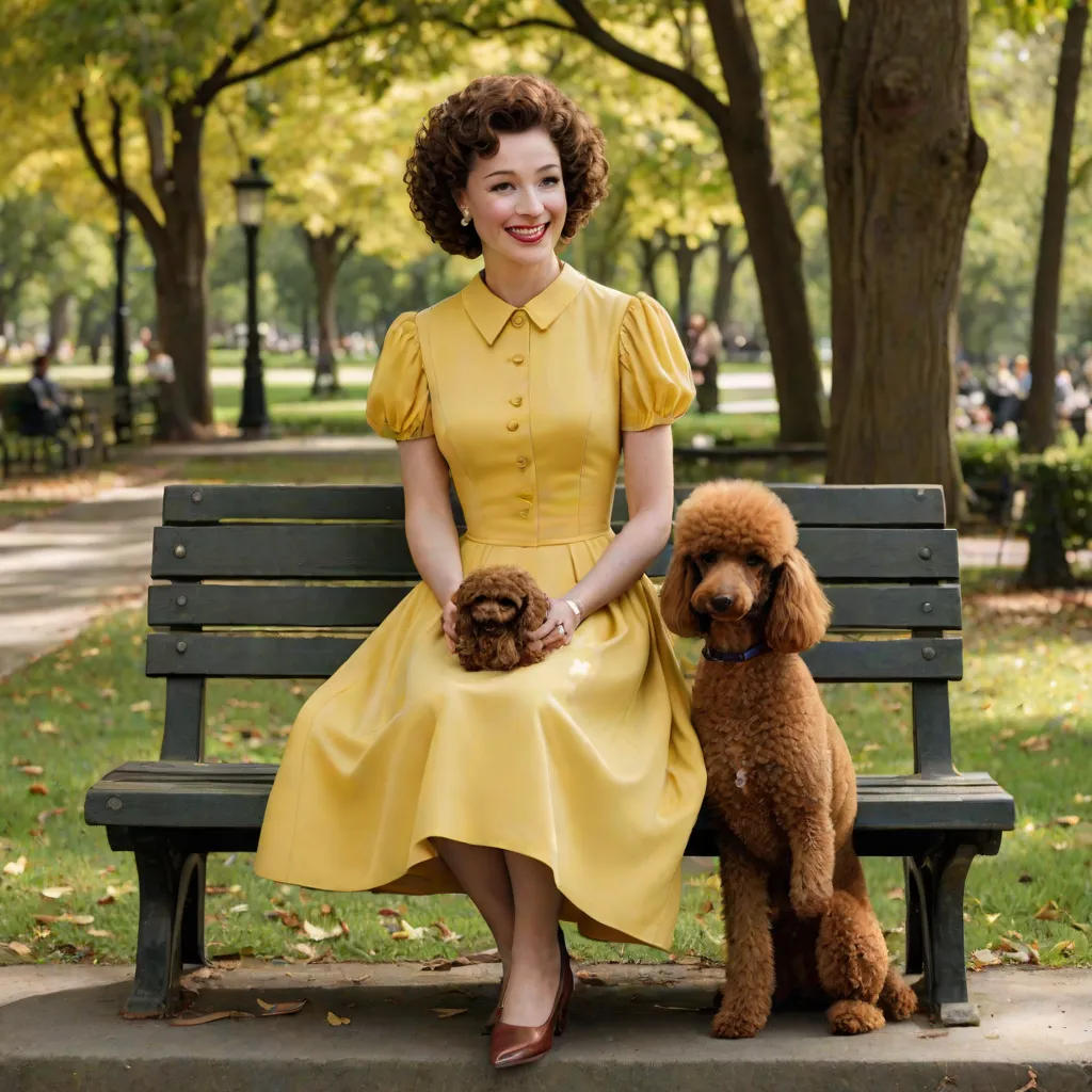 Miss Esther Meets a New Friend