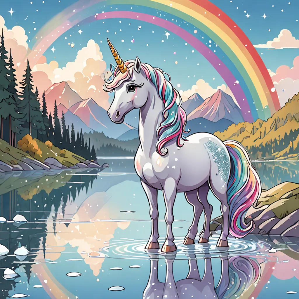Sparkle the Unicorn's Magical Wish