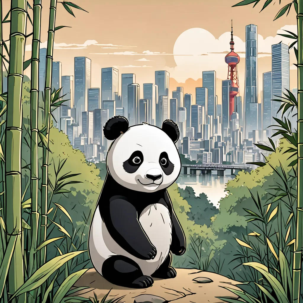 The Brave Panda of Tokyo