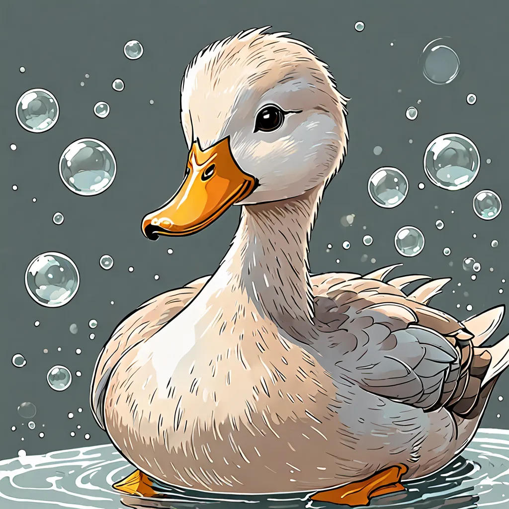 Bubbles the Magic Duck