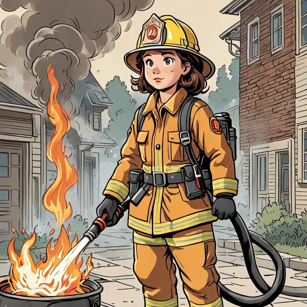 The Brave Little Firefighter