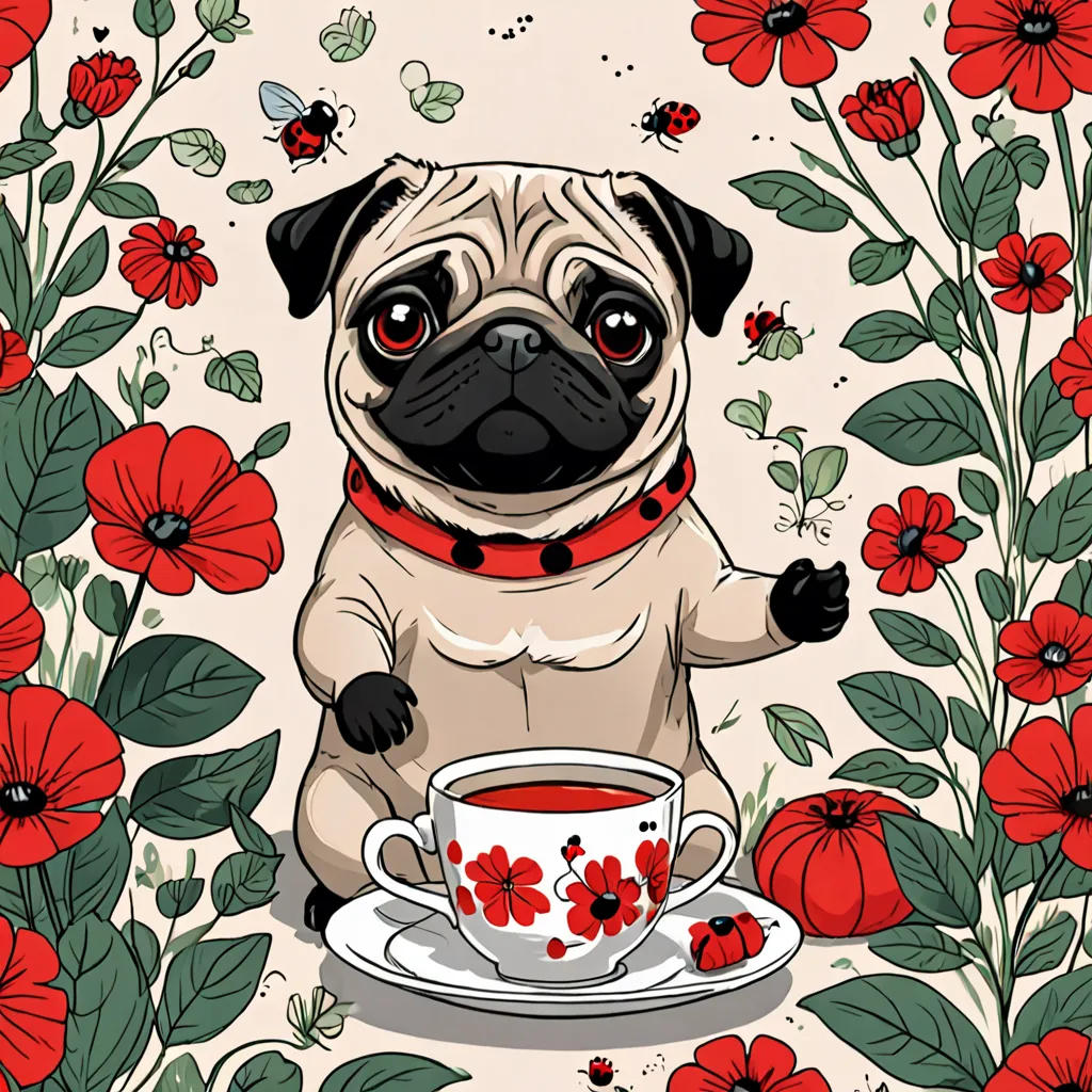 Pug the Sassy Ladybug