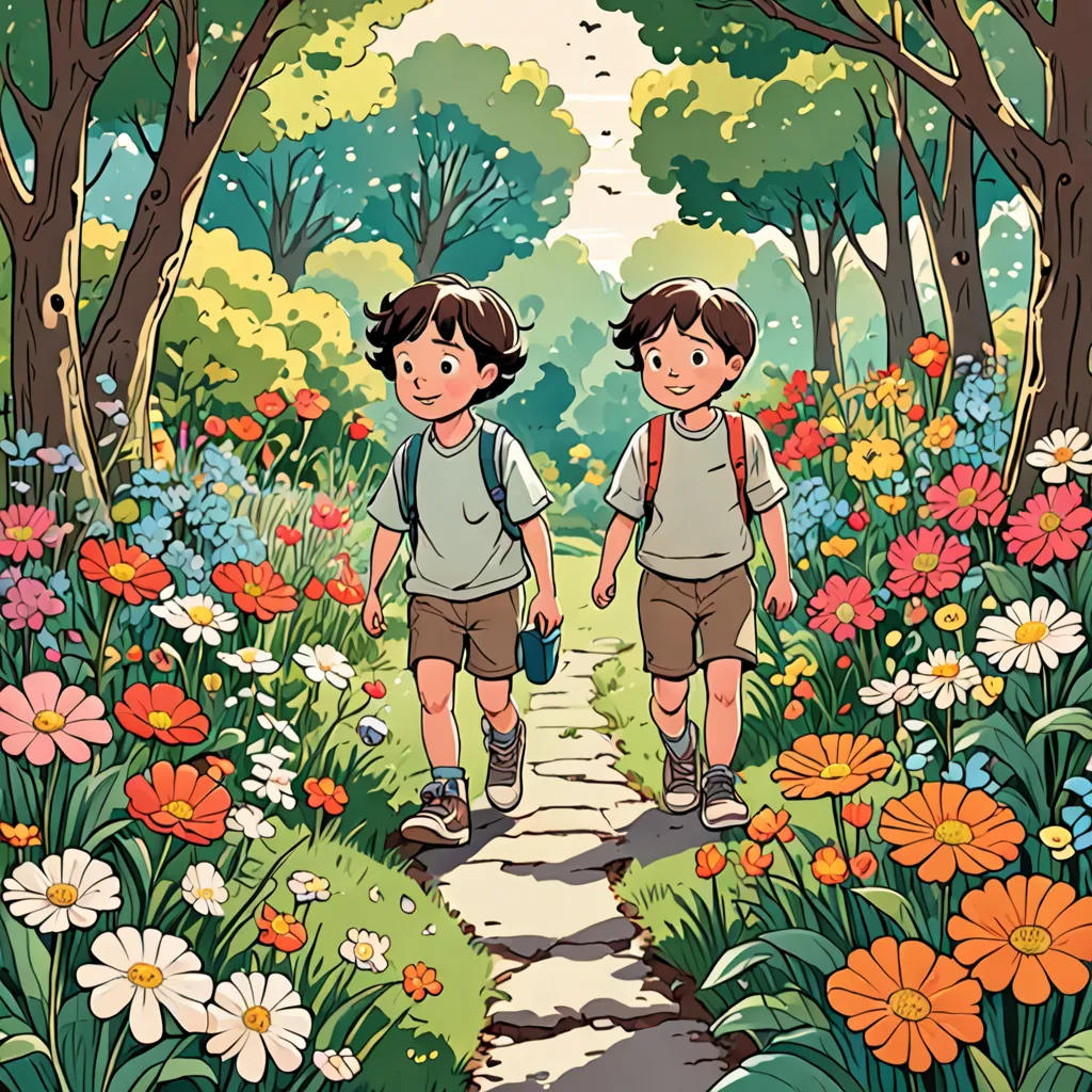 Explorers of the Enchanted Garden
