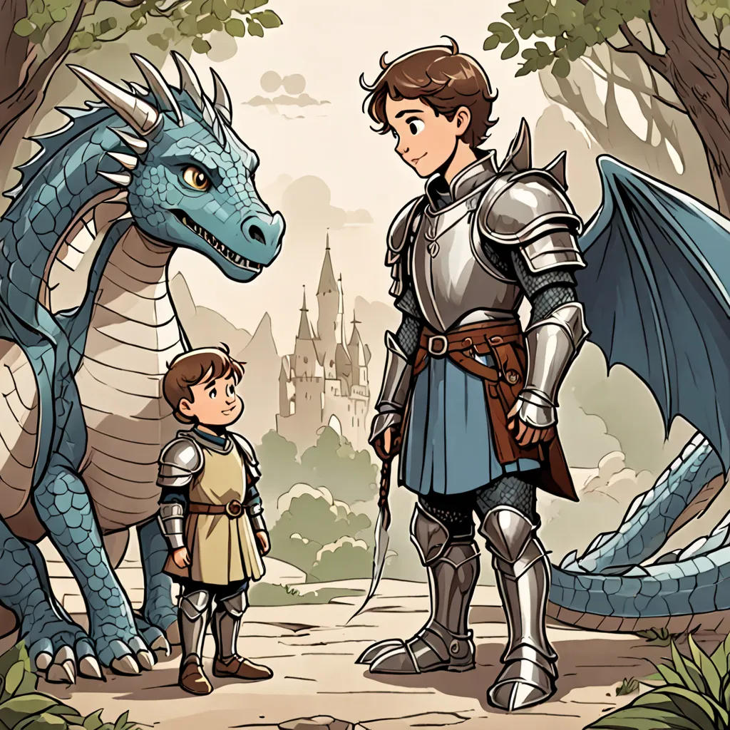 Rory the Brave and the Dragon's Tale