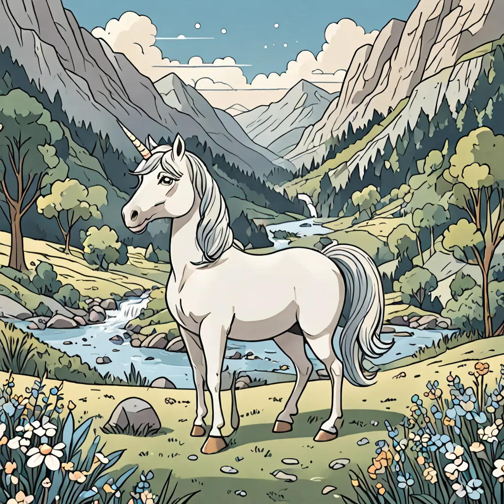Bluey's Adventure in Unicorn Valley