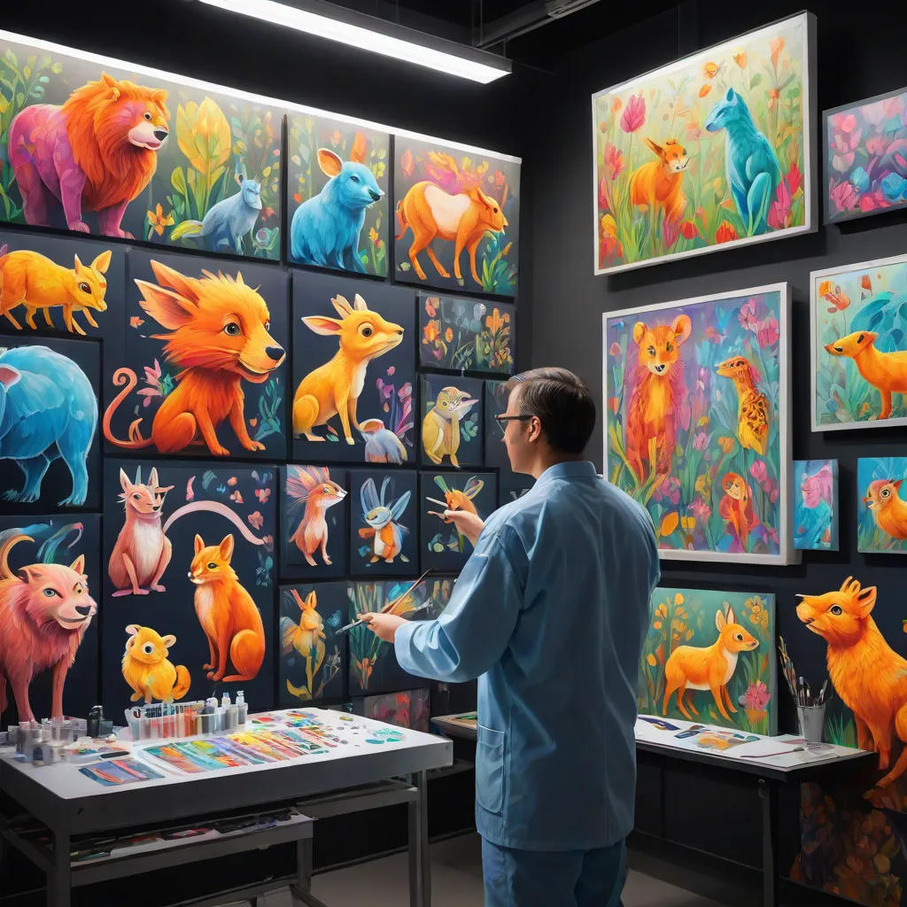 The Radiant Palette: An X-Ray Tech's Artistic Journey