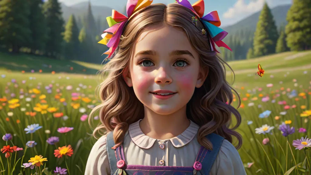 The Girl With The Amazing Bows