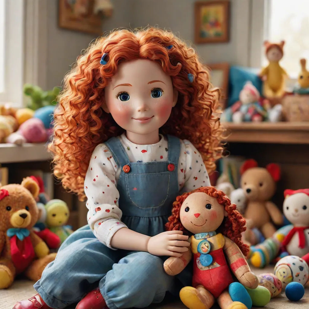 The Dream of the Curly Red Hair Doll