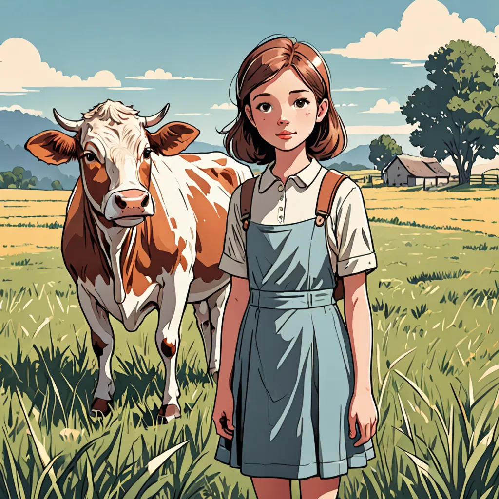 The Girl Who Became a Cow