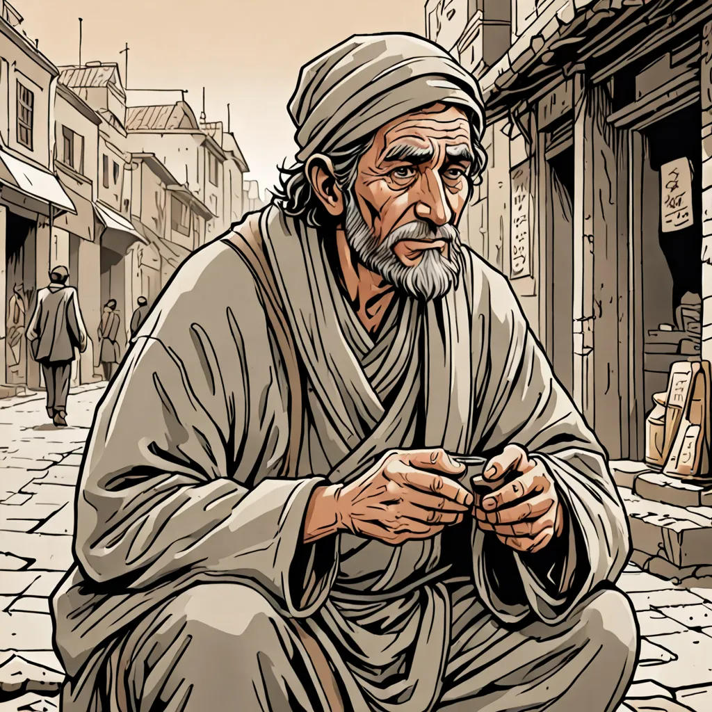 المتسول الماكر