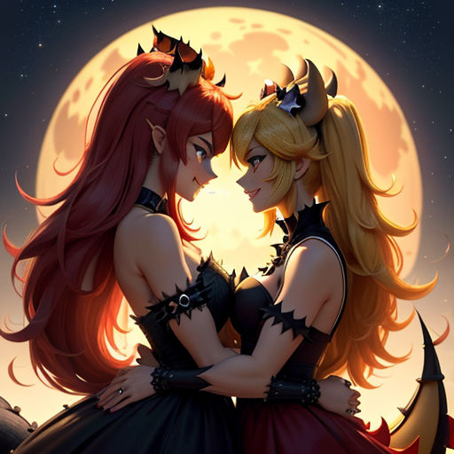 The Super Peaches Sisters: Bowsette's Arrival - YouTube