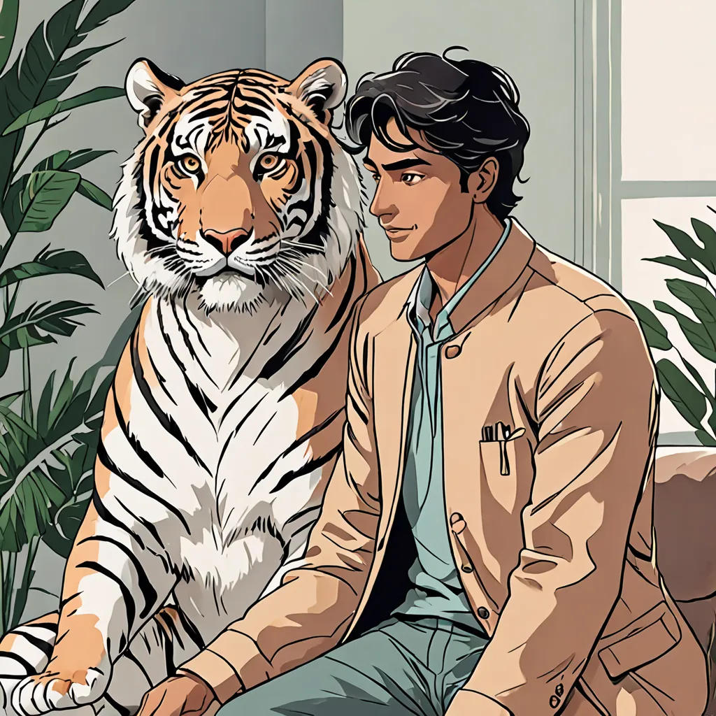 Raj and the Majestic Tiger