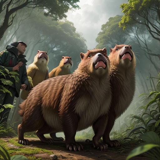 A Aventura de Filó (a capivara) by Markooz