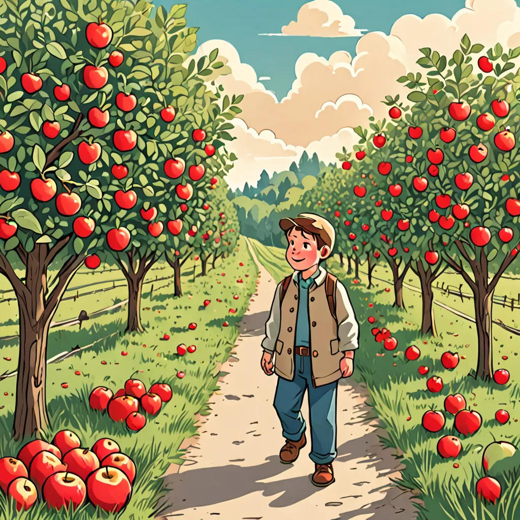 Max's Apple Orchard Adventure