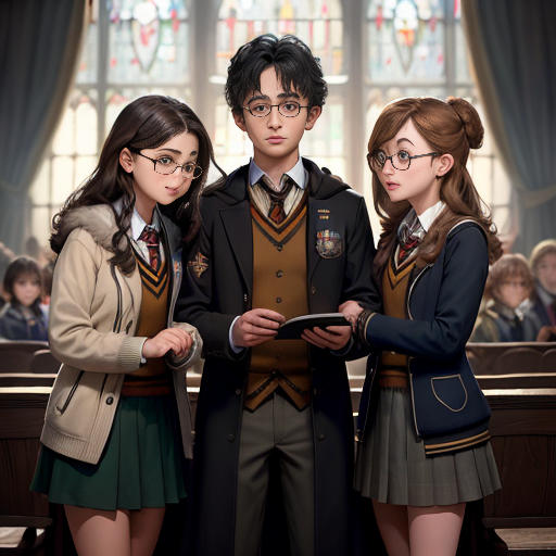 The Calamity Girls at Hogwarts