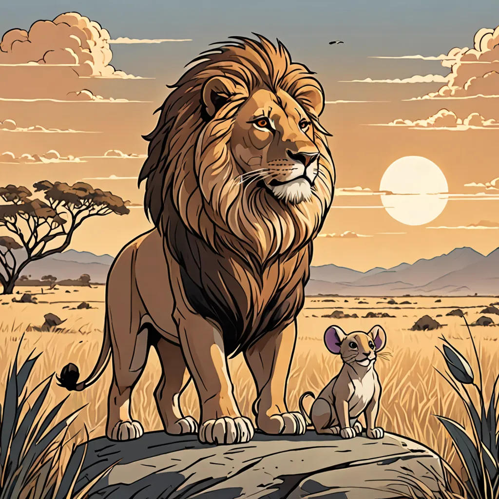 The Lion and the Mouse