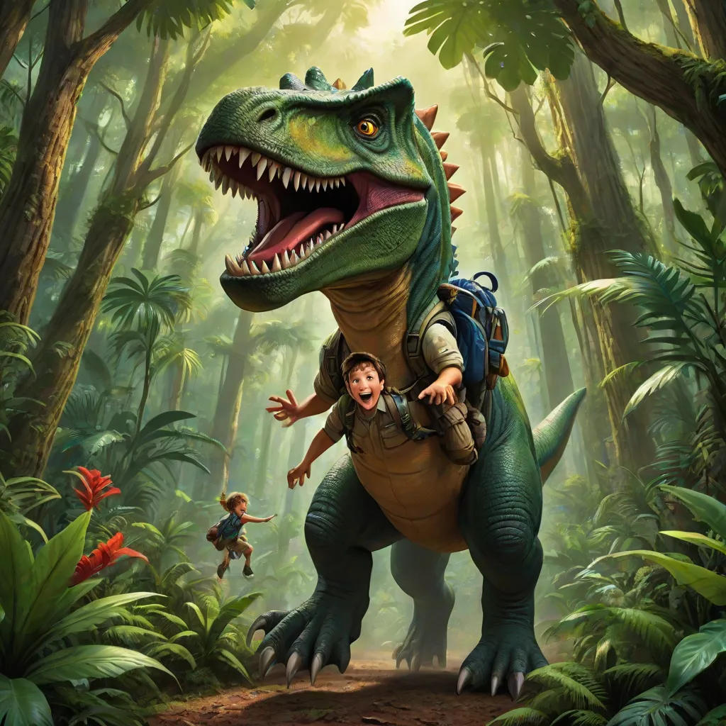 Sam and the Friendly Dinosaurs