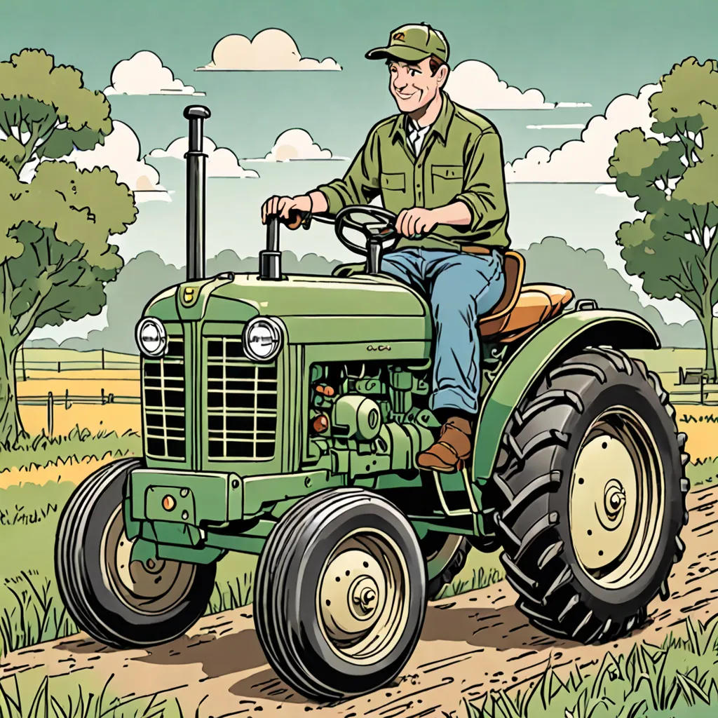 Paul's Green Tractor Adventure