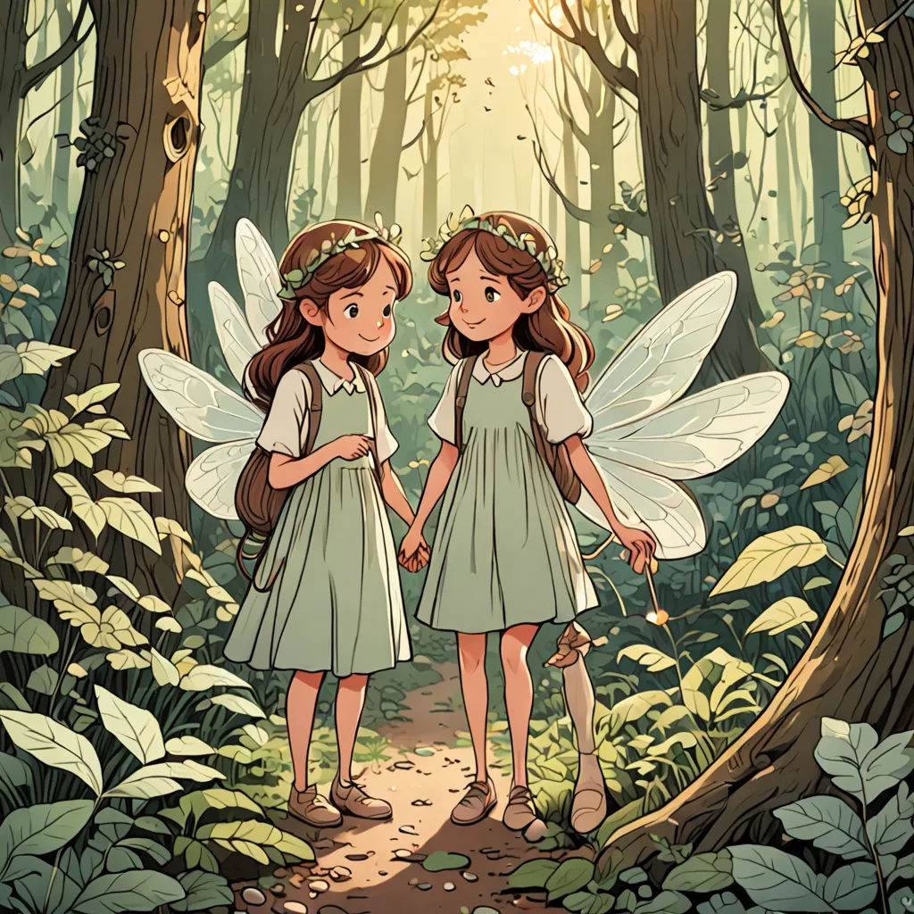 The Lazy Girl and the Fairies | Story.com, image size:1024x1024