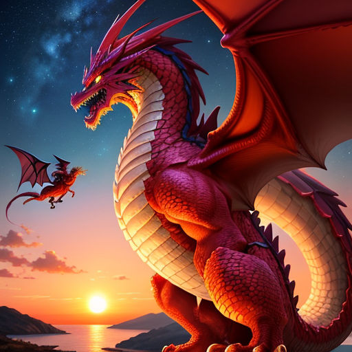 The Fiery Dragon's Tale