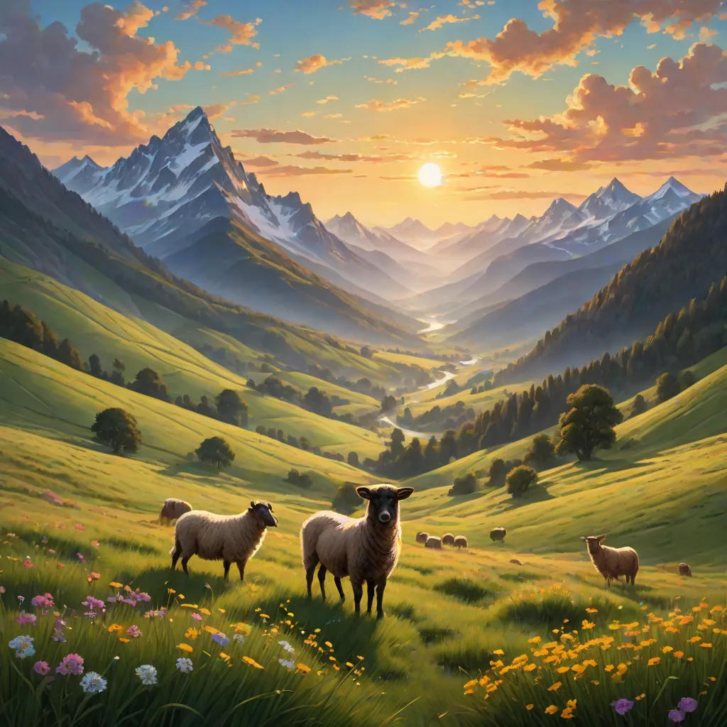 The Shepherd of the Mountains