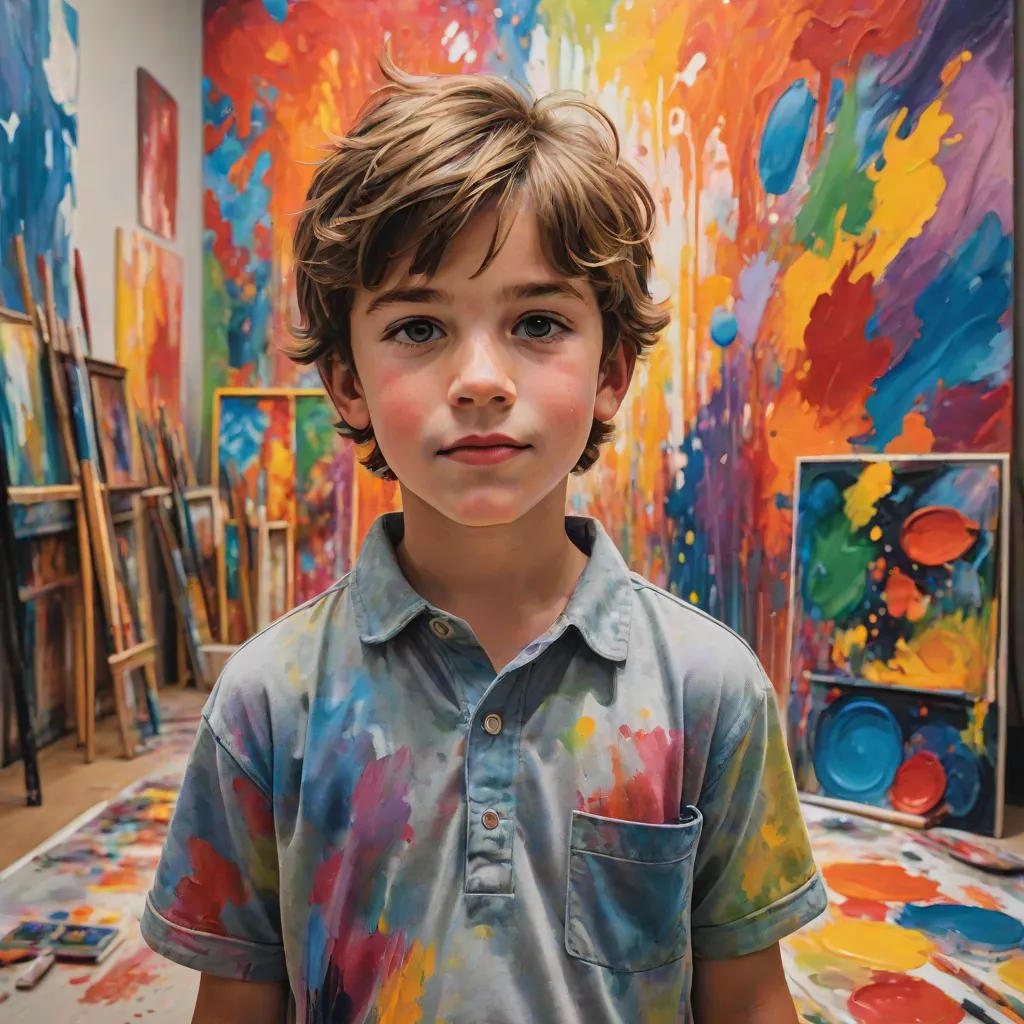 Finn and the Magical Paintbrush