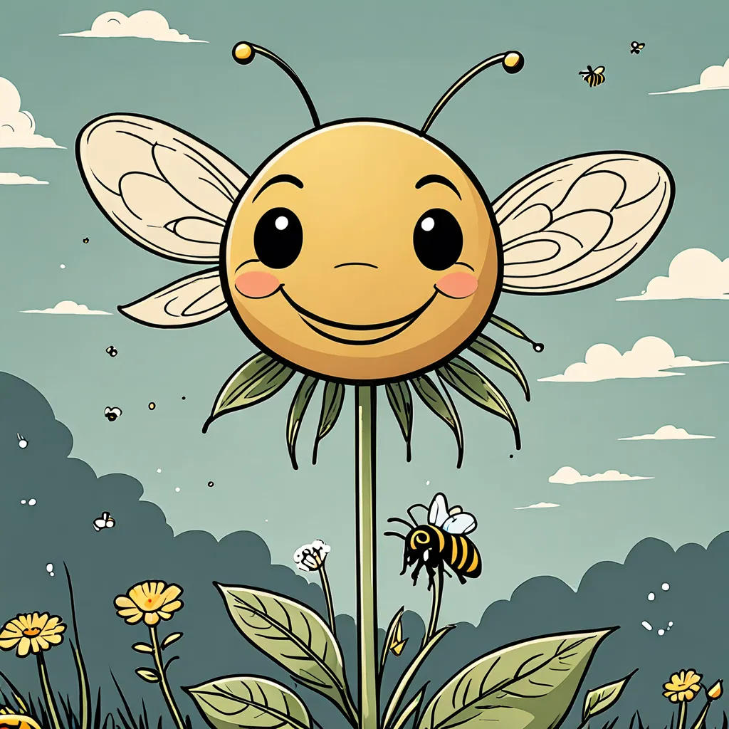 The Lonely Weed and the Bees