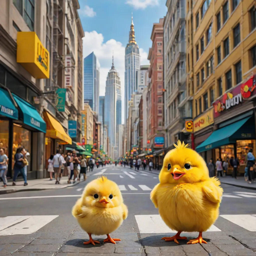 The Little Chick's Big Adventure