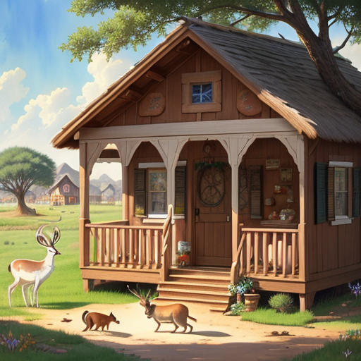 The Dik Dik Antelopes and the Gingerbread House