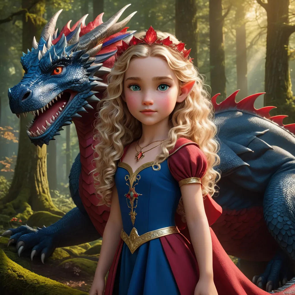 The Friendship Between a Dragon and a Princess